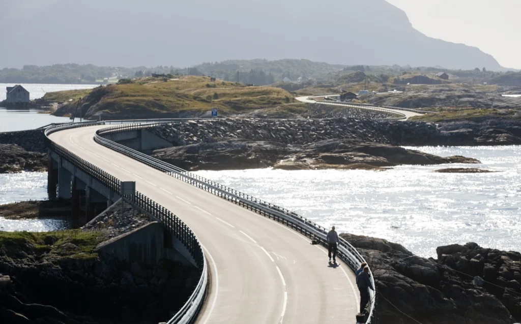 Atlantische weg Noorwegen